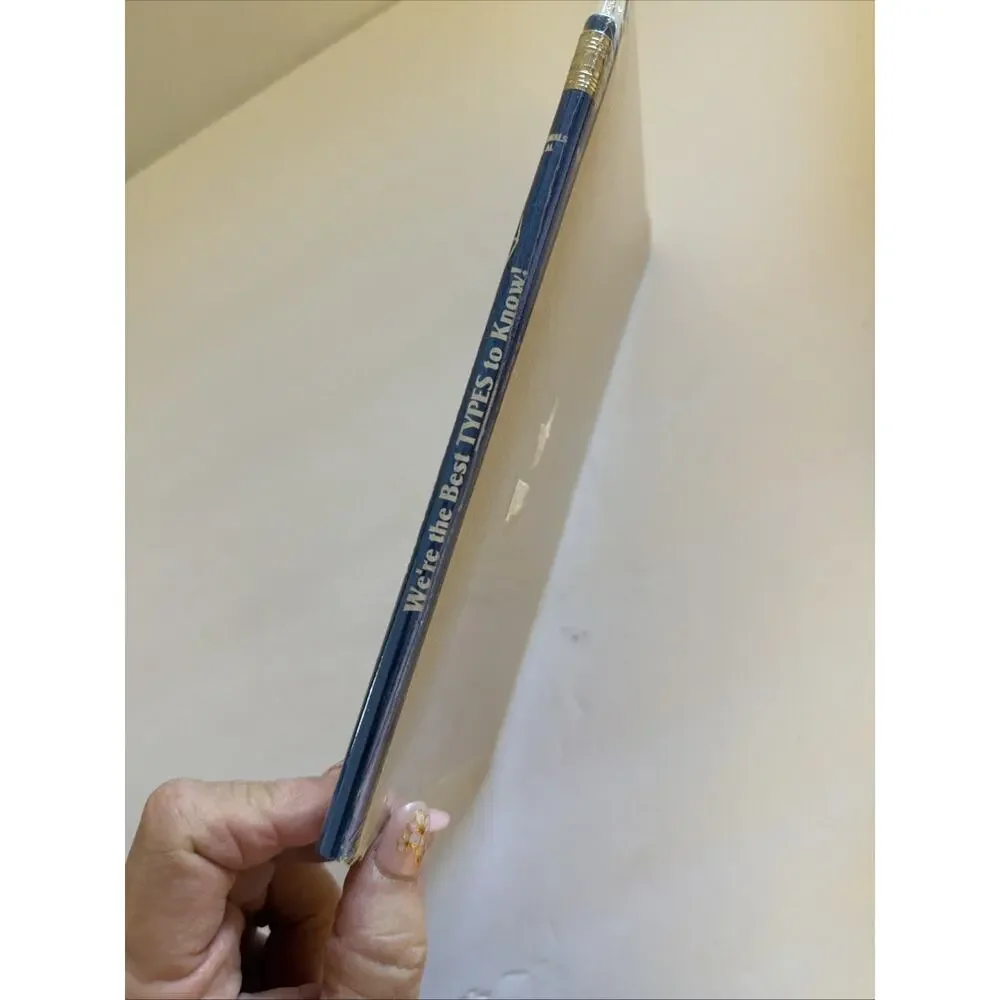 Secretary Note Pad Pencil New The Best Types to Know School Work Novelty Gift